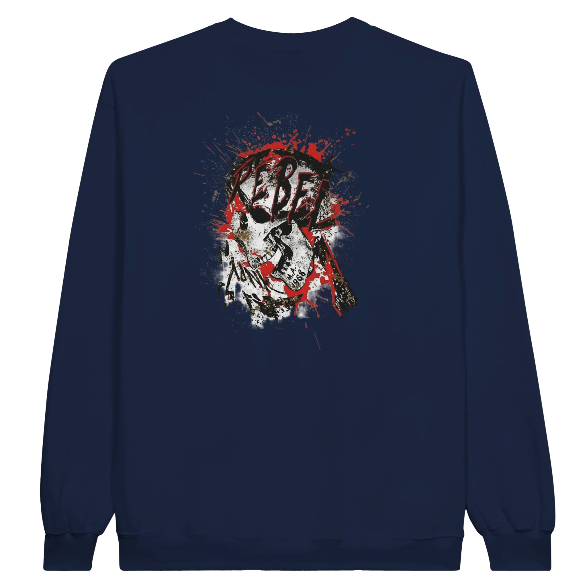 Midweight Fleece Adult Crewneck Sweatshirt | Gildan SF000 Navy