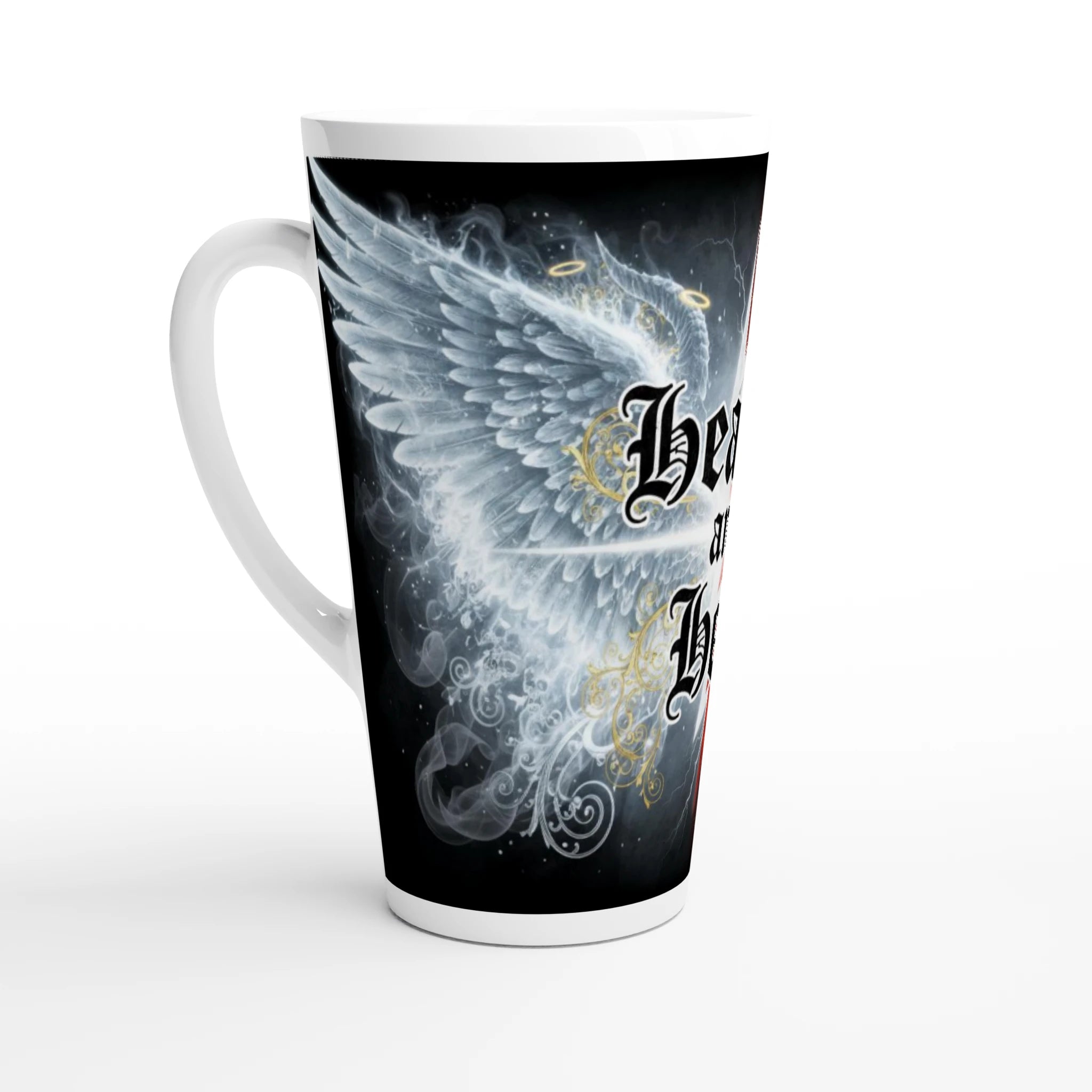 White Latte 17oz Ceramic Mug