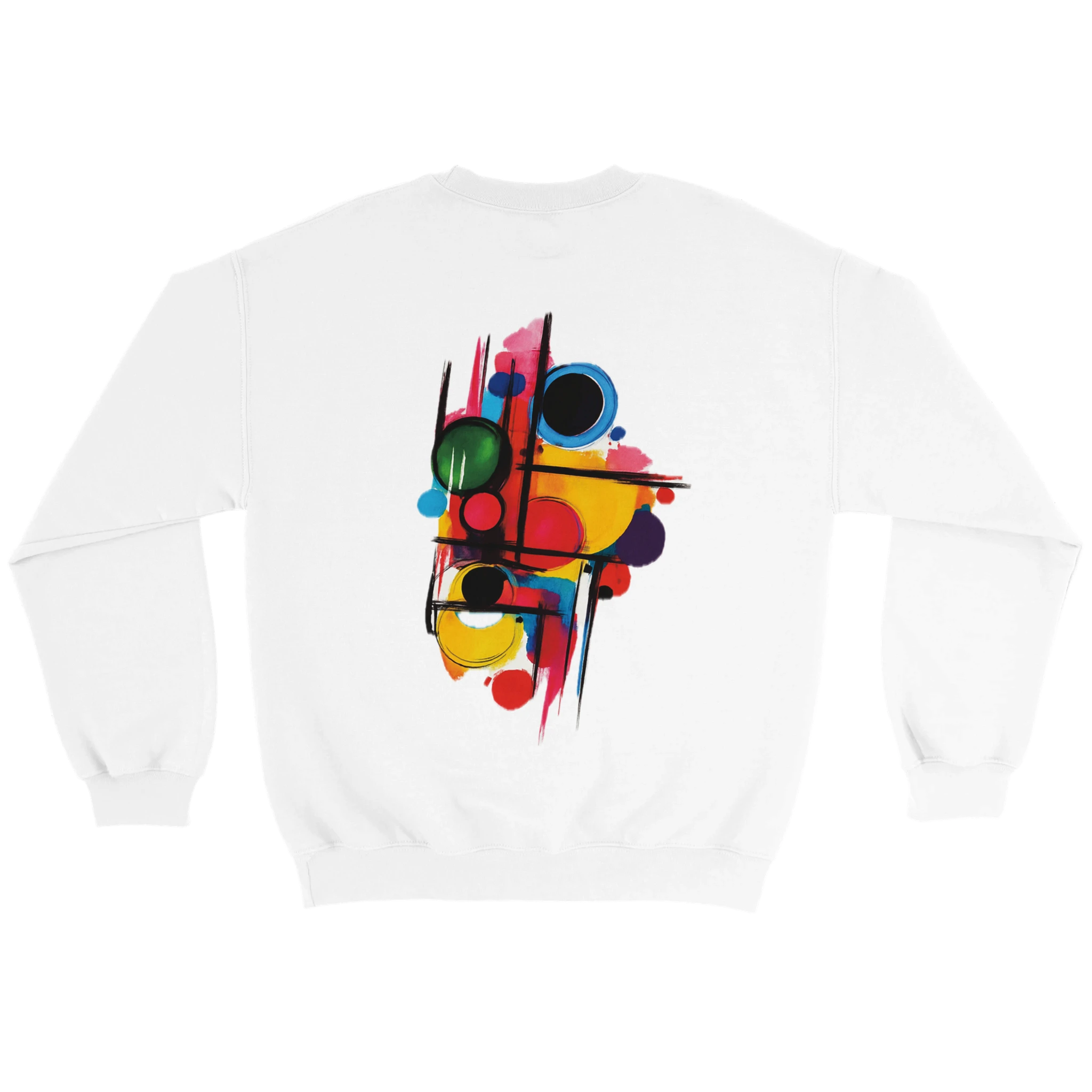 Classic Unisex Crewneck Sweatshirt | Gildan® 18000 White