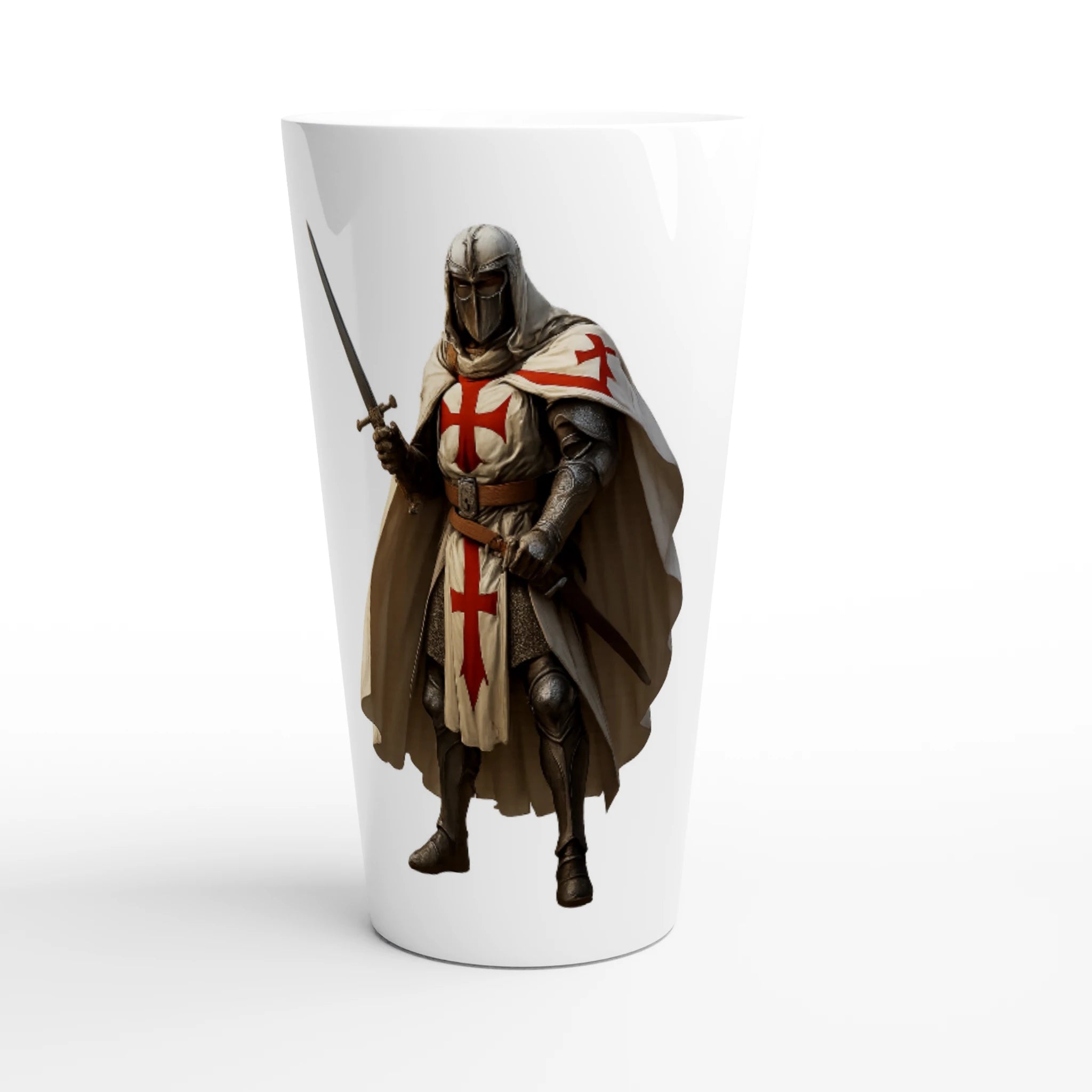 White Latte 17oz Ceramic Mug