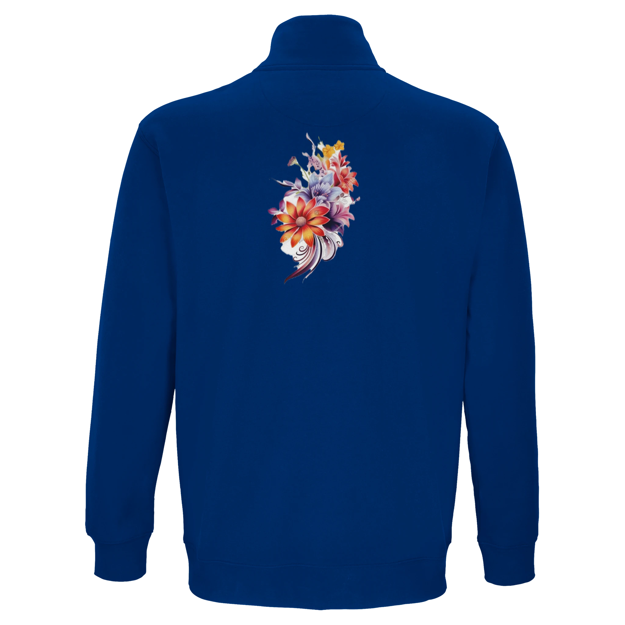 Recycled Blend Unisex 1/4 Zip Sweatshirt | SOL'S Conrad 04234 Royal Blue