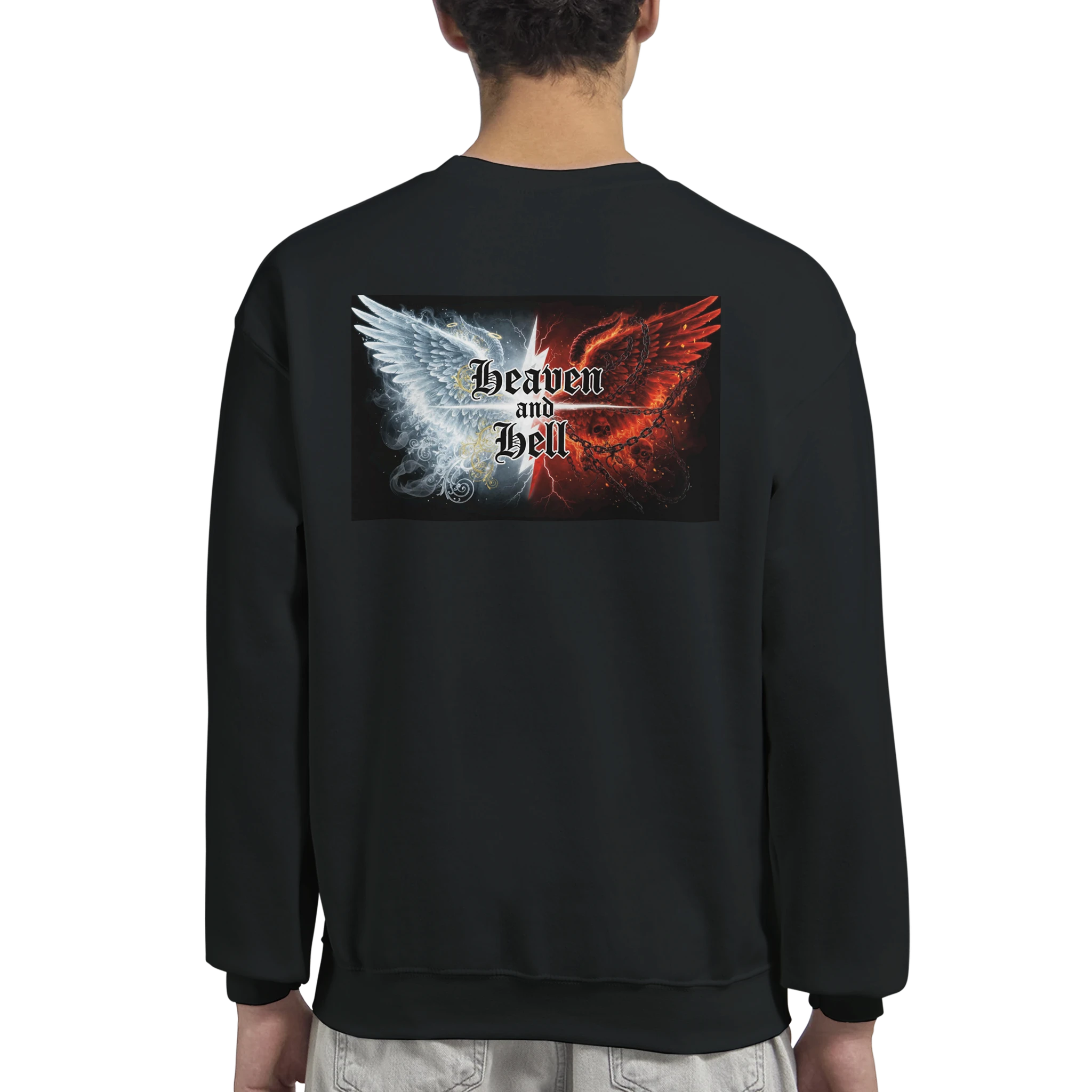 Classic Unisex Crewneck Sweatshirt | Gildan® 18000 Black