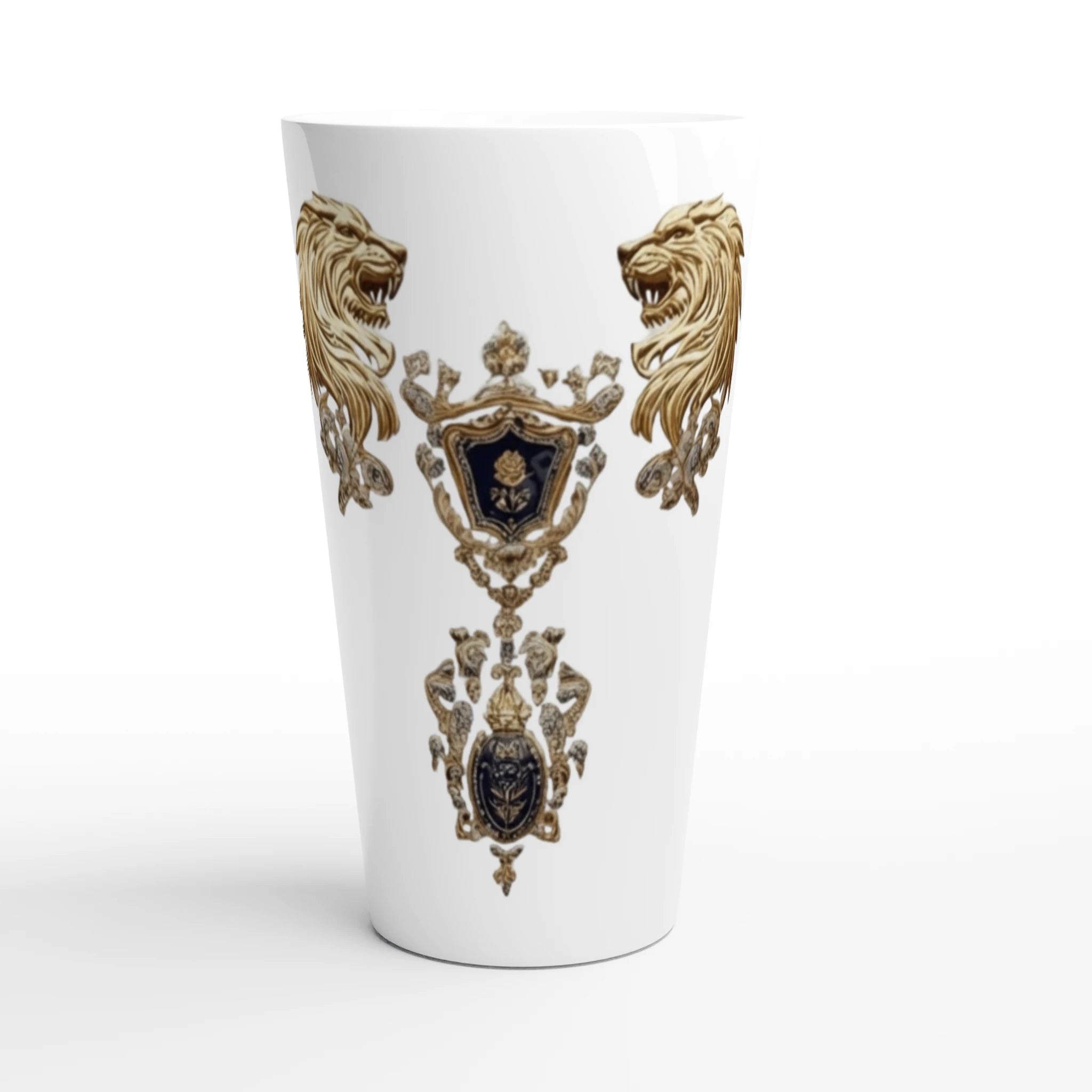 White Latte 17oz Ceramic Mug