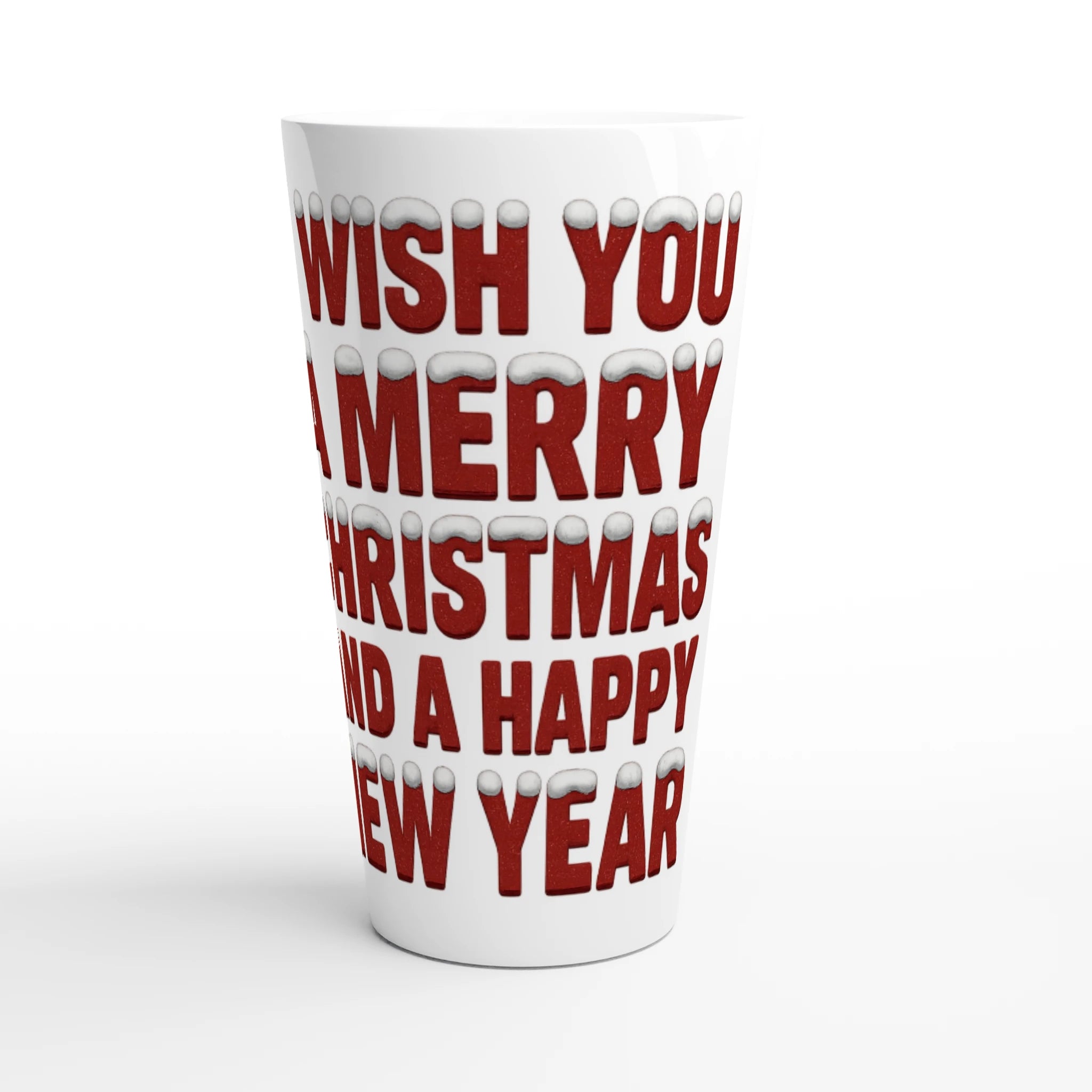 White Latte 17oz Ceramic Mug