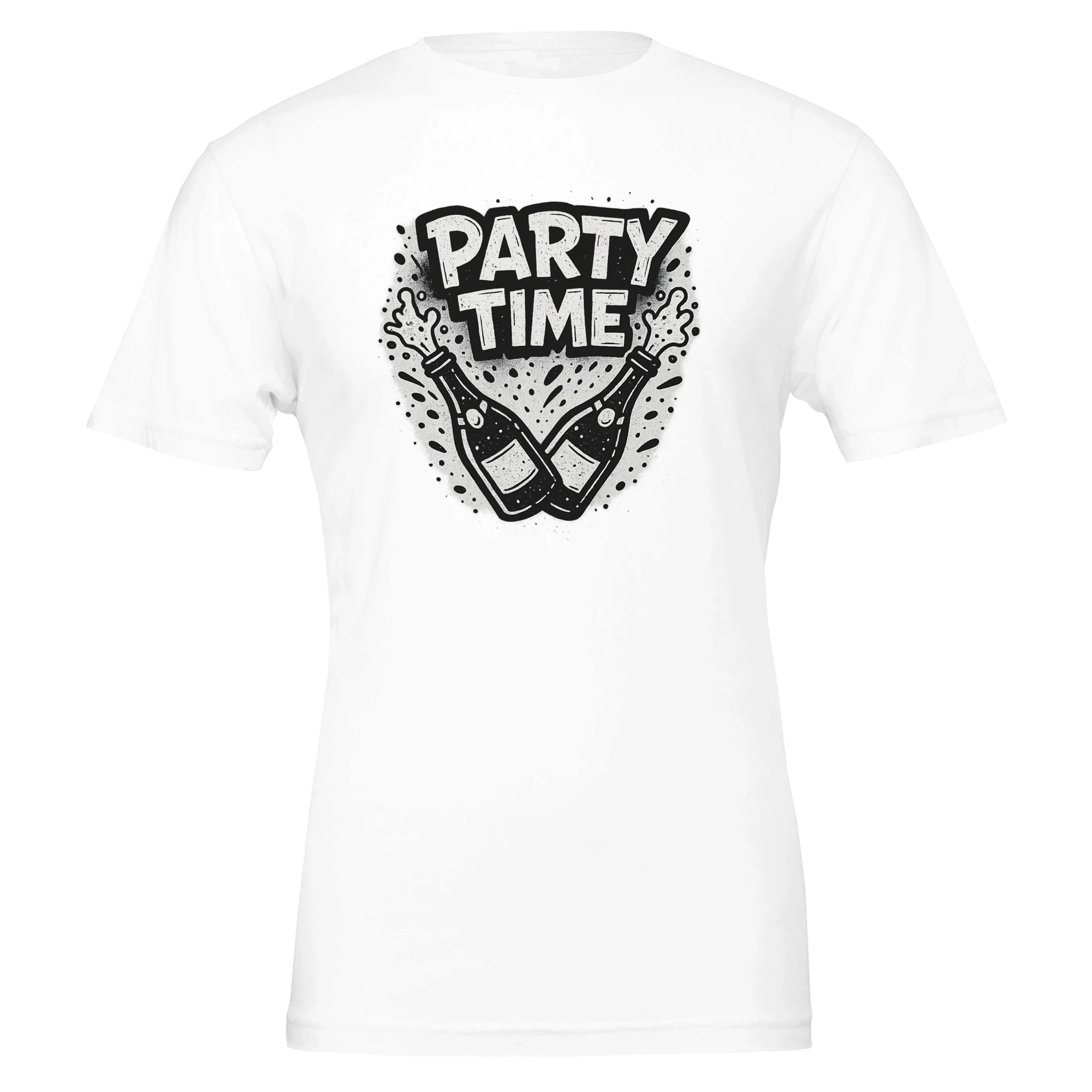 Premium Unisex Crewneck T-shirt | Bella + Canvas 3001 White