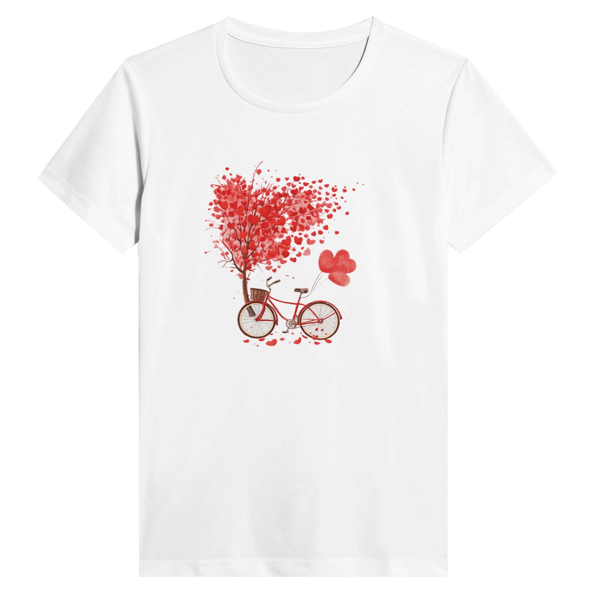 Performance Womens Crewneck T-shirt White