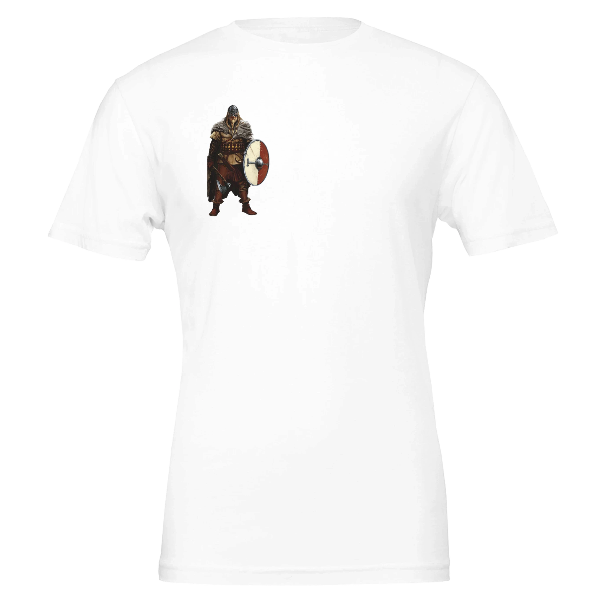 Premium Unisex Crewneck T-shirt | Bella + Canvas 3001 White