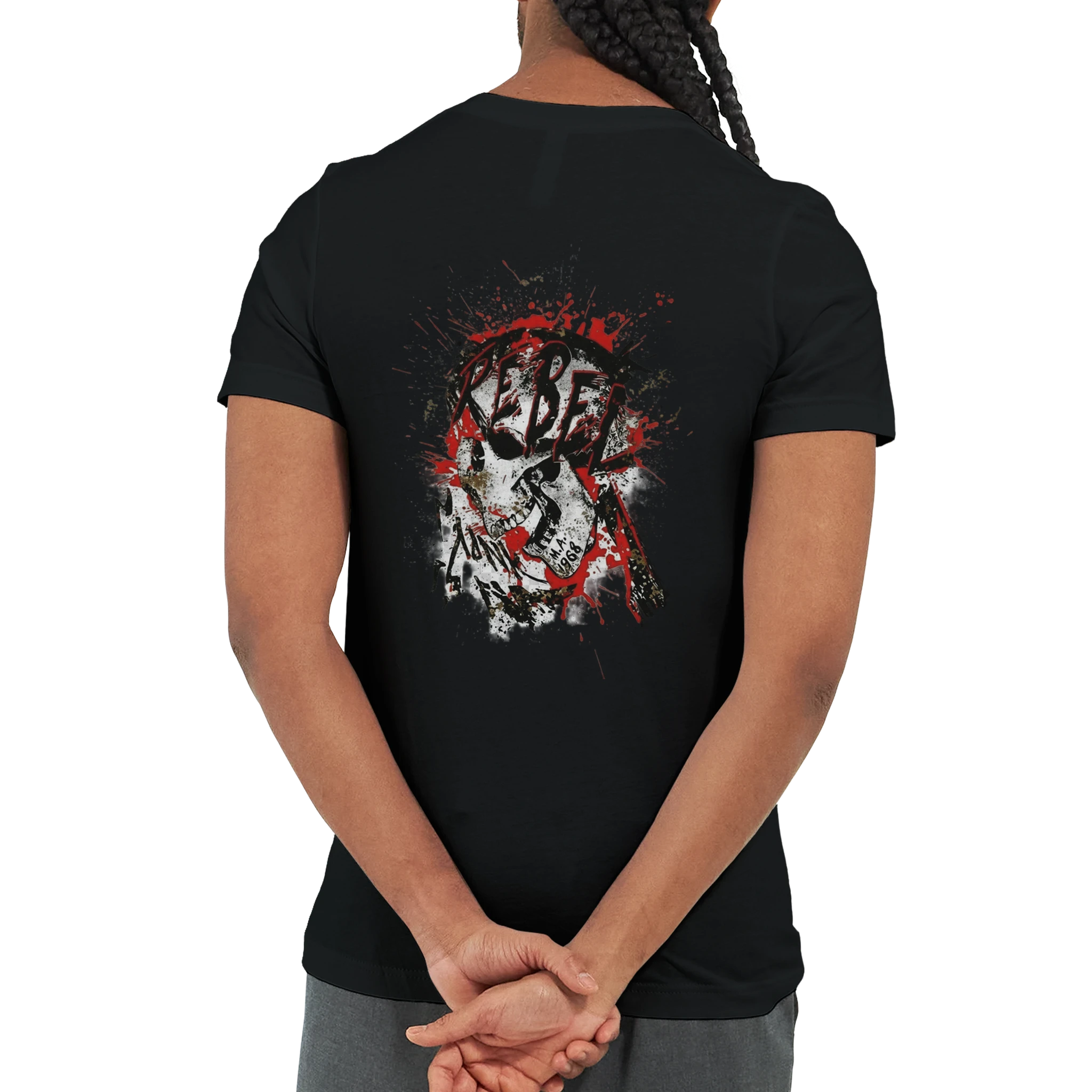 Premium Unisex Crewneck T-shirt | Bella + Canvas 3001 Black