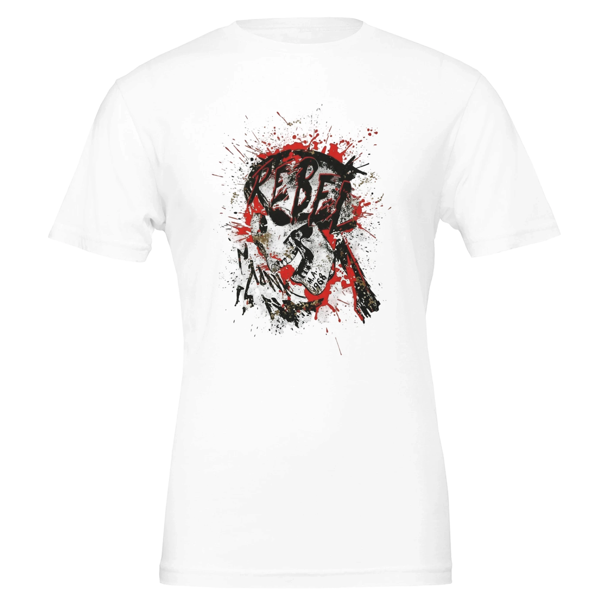 Premium Unisex Crewneck T-shirt | Bella + Canvas 3001 White