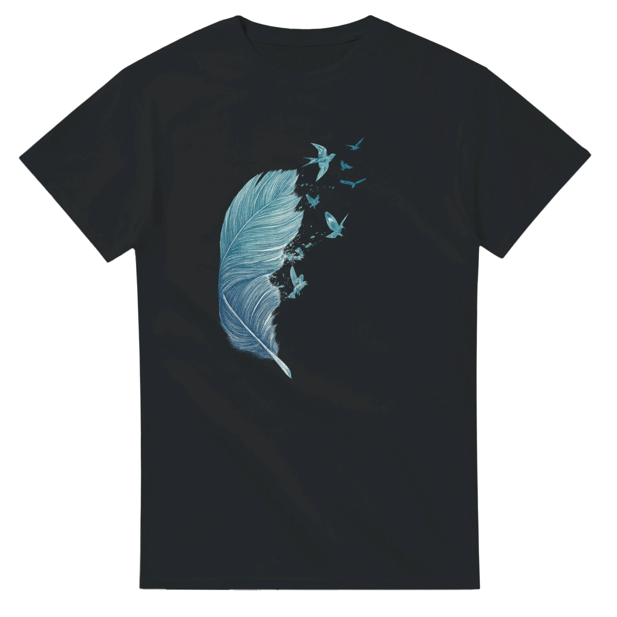 Heavyweight Unisex Crewneck T-shirt | Gildan® 5000 Black