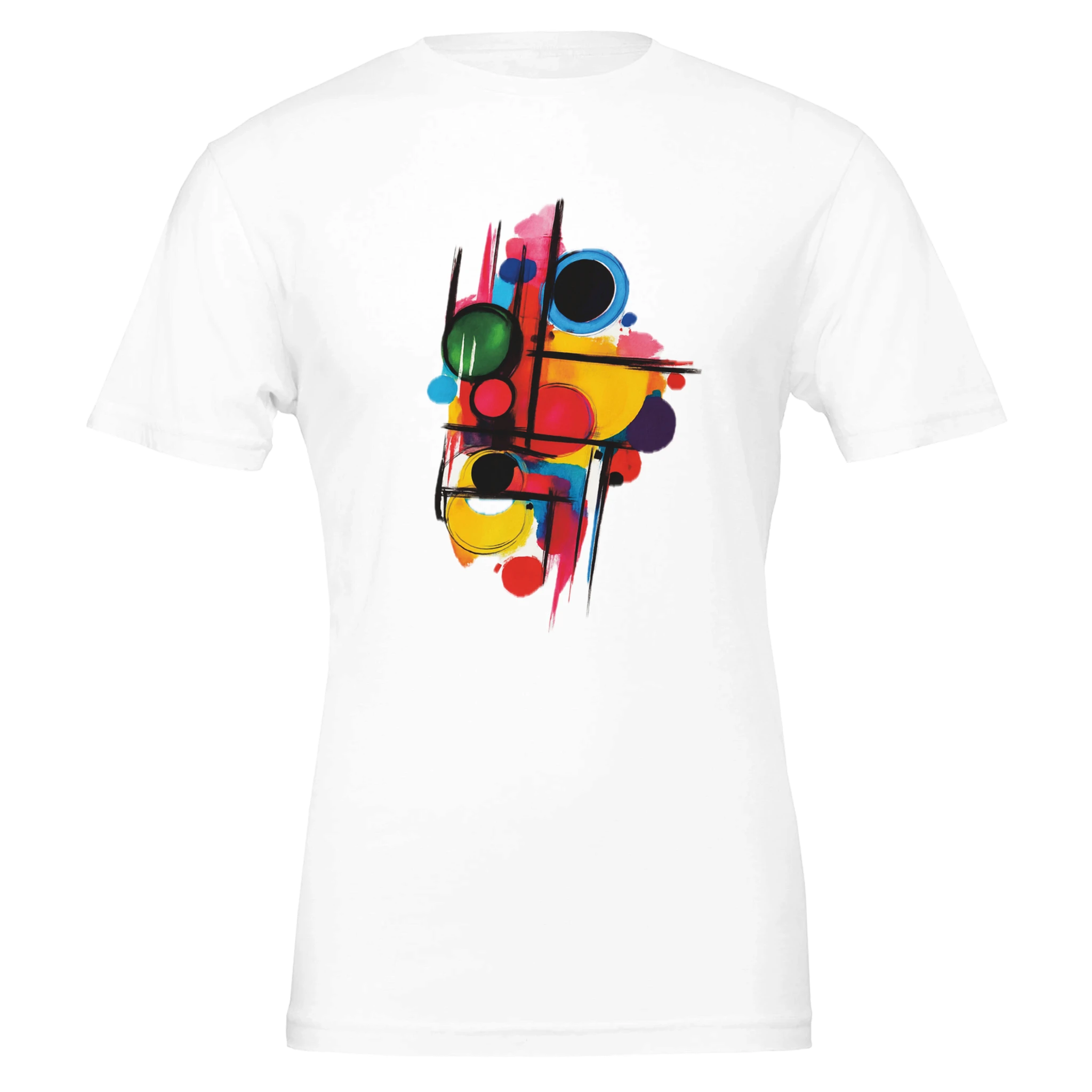 Premium Unisex Crewneck T-shirt | Bella + Canvas 3001 White