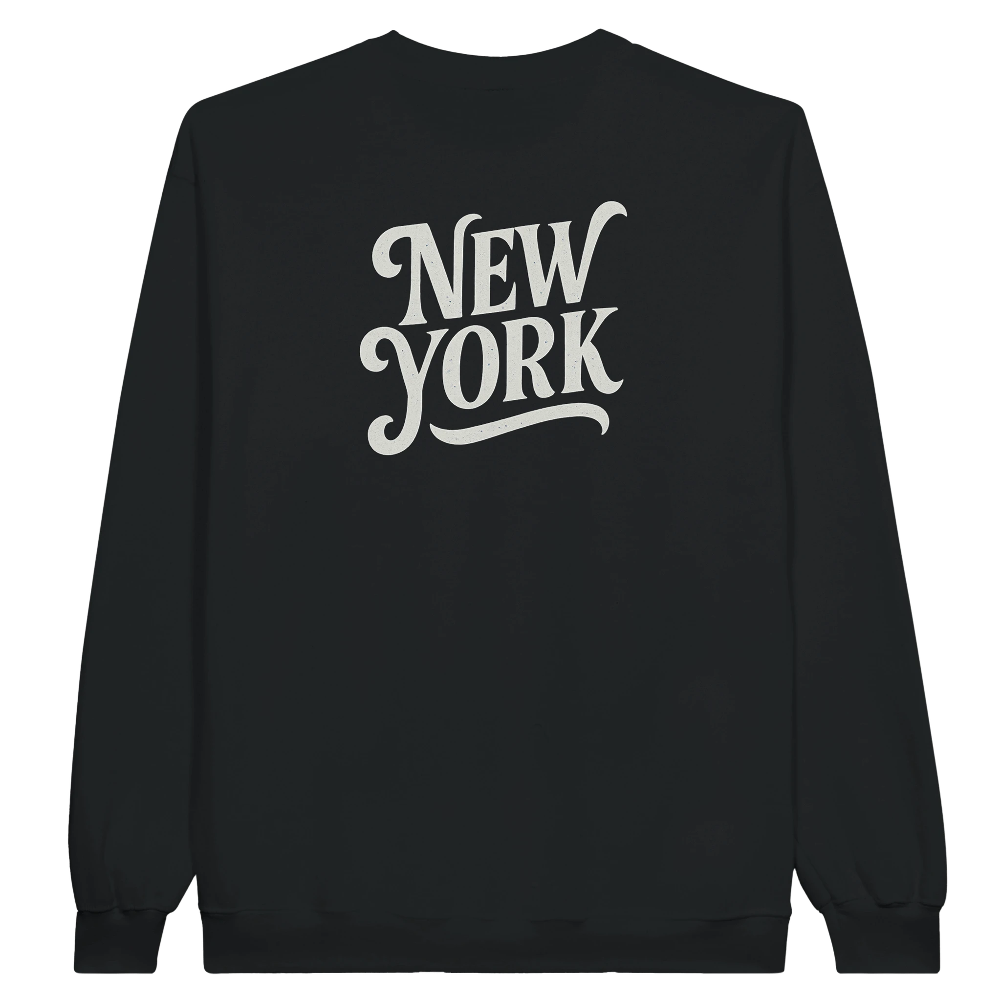 Midweight Fleece Adult Crewneck Sweatshirt | Gildan SF000 Black