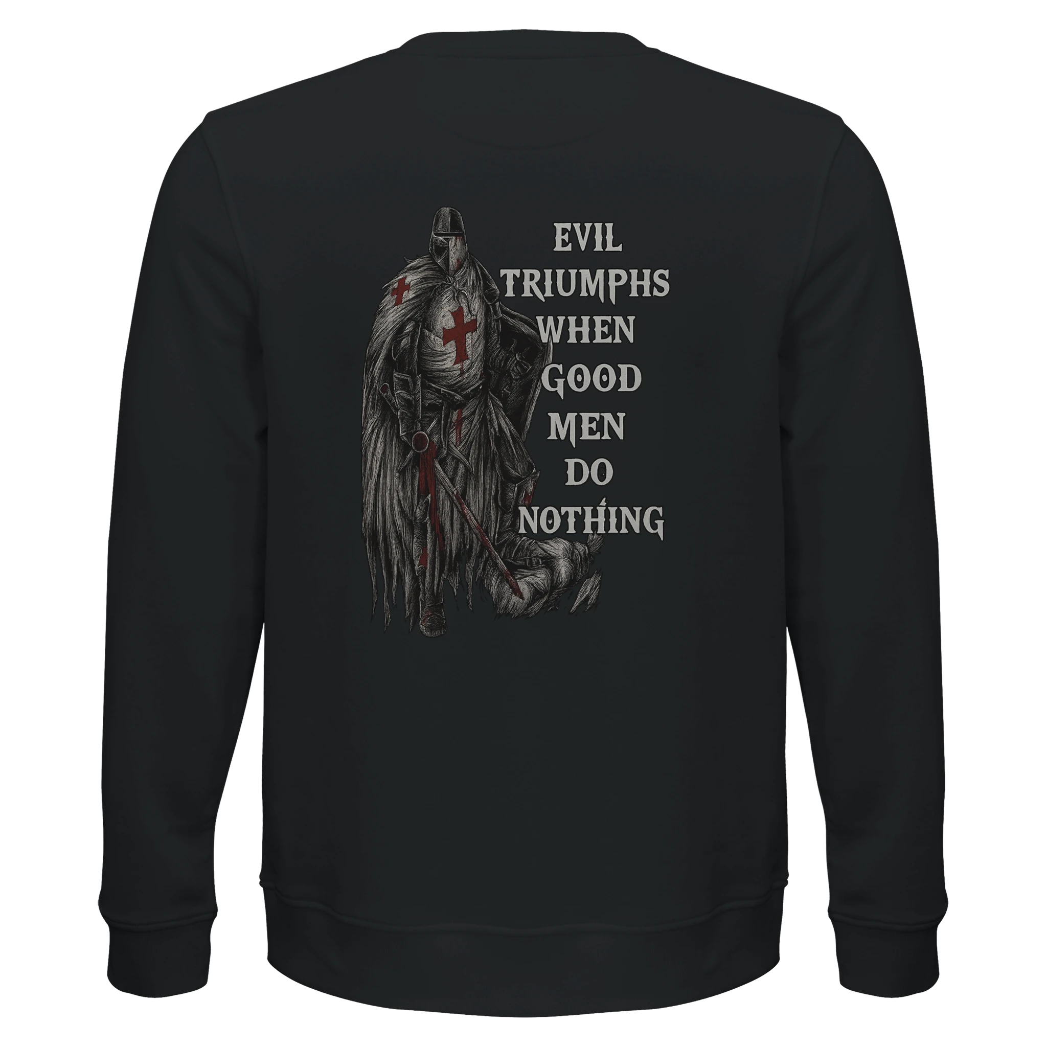 Organic Unisex Crewneck Sweatshirt | SOL'S Comet 03574 Black