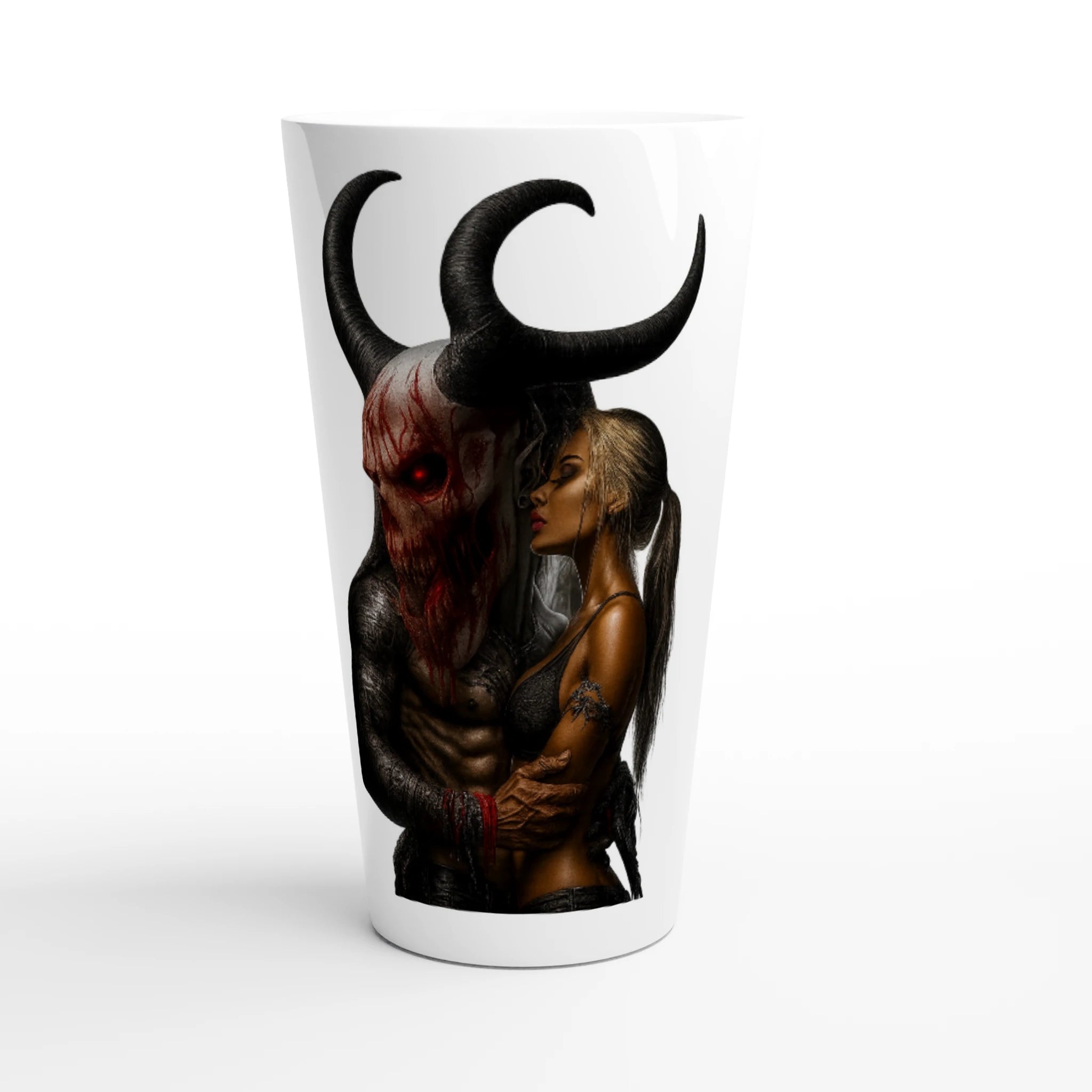 White Latte 17oz Ceramic Mug