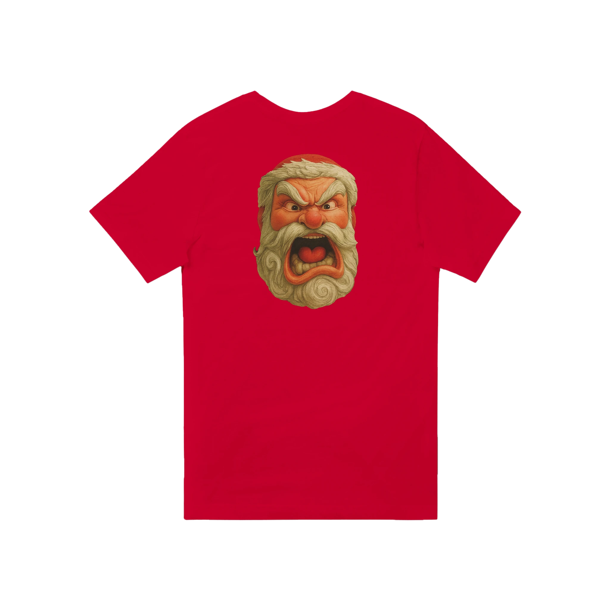 Premium Unisex V-Neck T-shirt Red