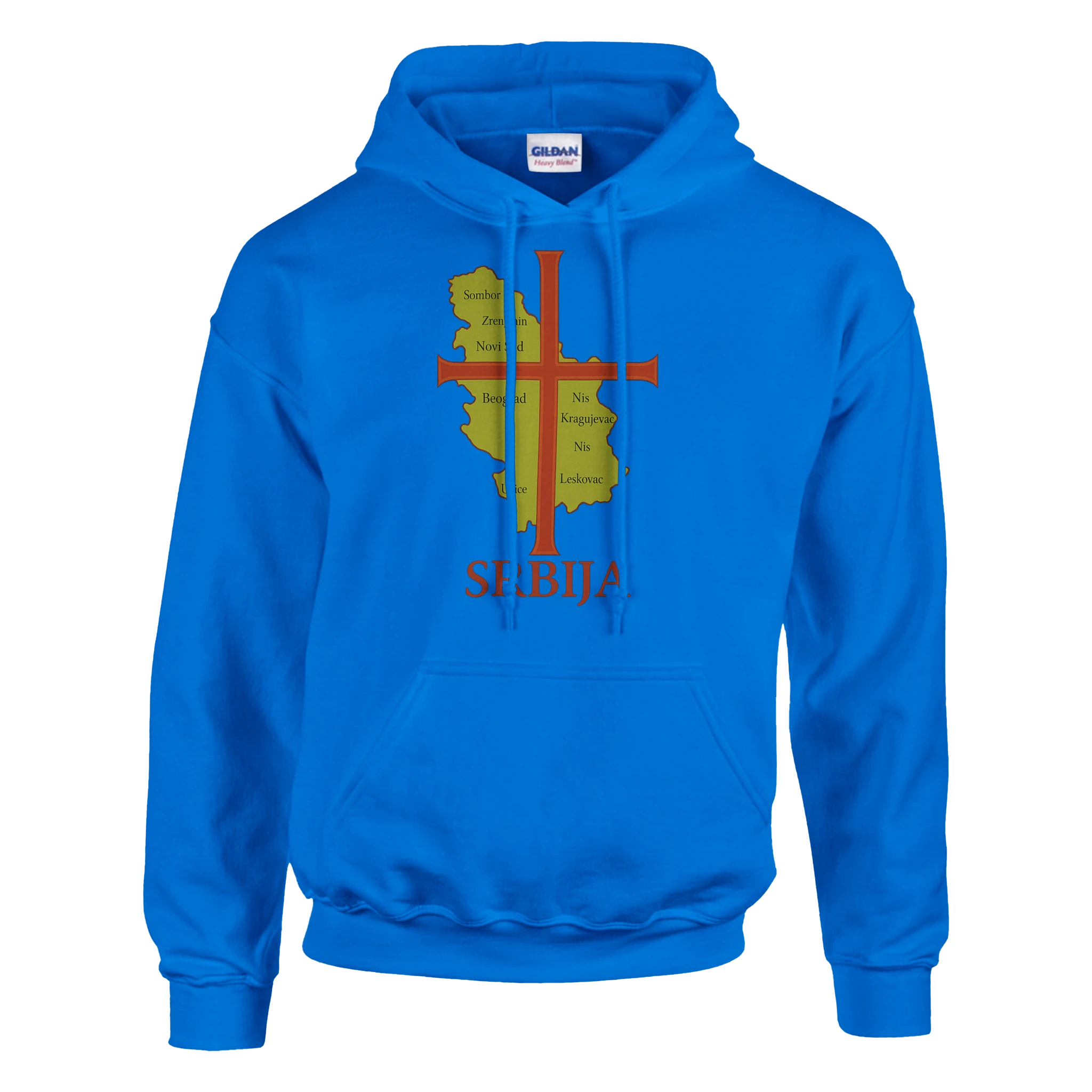 Classic Unisex Pullover Hoodie | Gildan® 18500 Royal