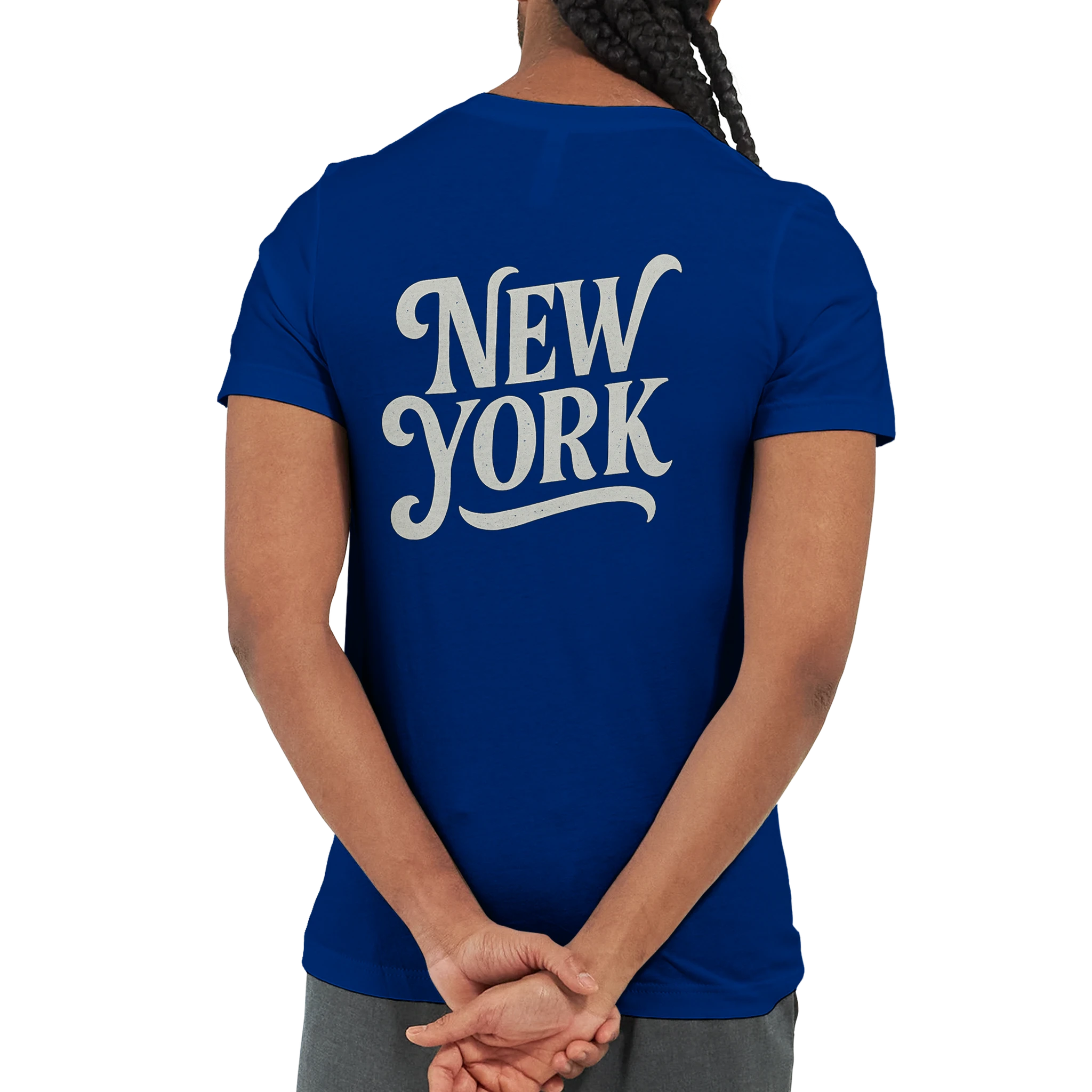 Premium Unisex Crewneck T-shirt | Bella + Canvas 3001 True Royal