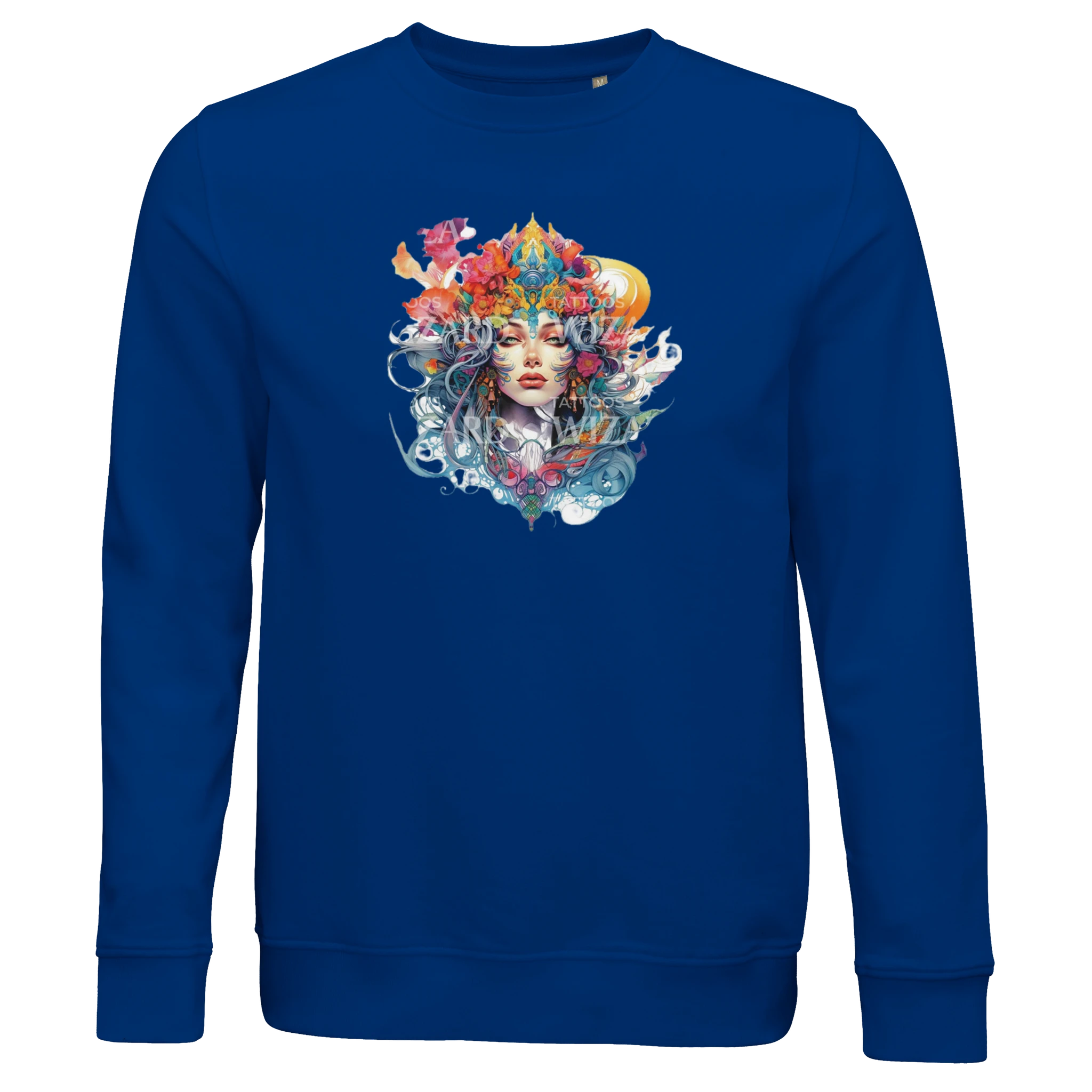 Organic Unisex Crewneck Sweatshirt | SOL'S Comet 03574 Royal Blue