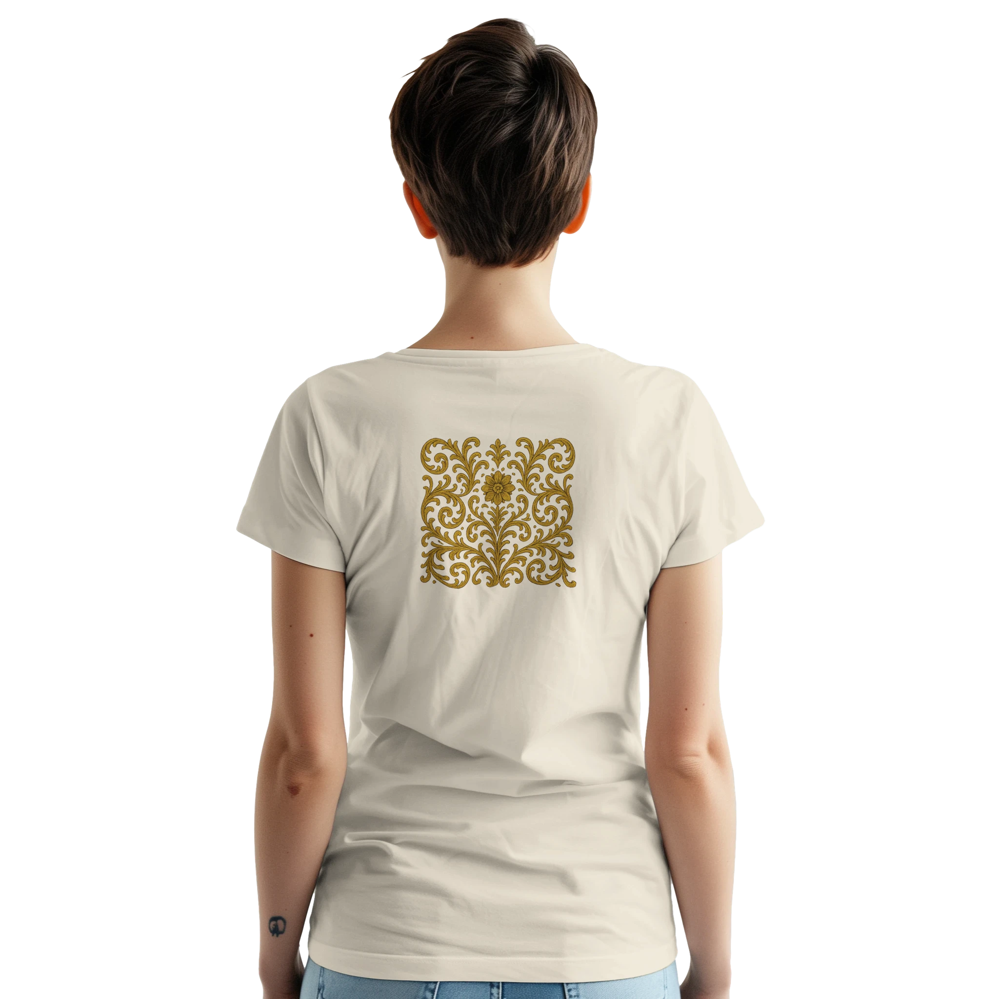 Heavyweight Unisex Crewneck T-shirt | Gildan® 5000 Natural