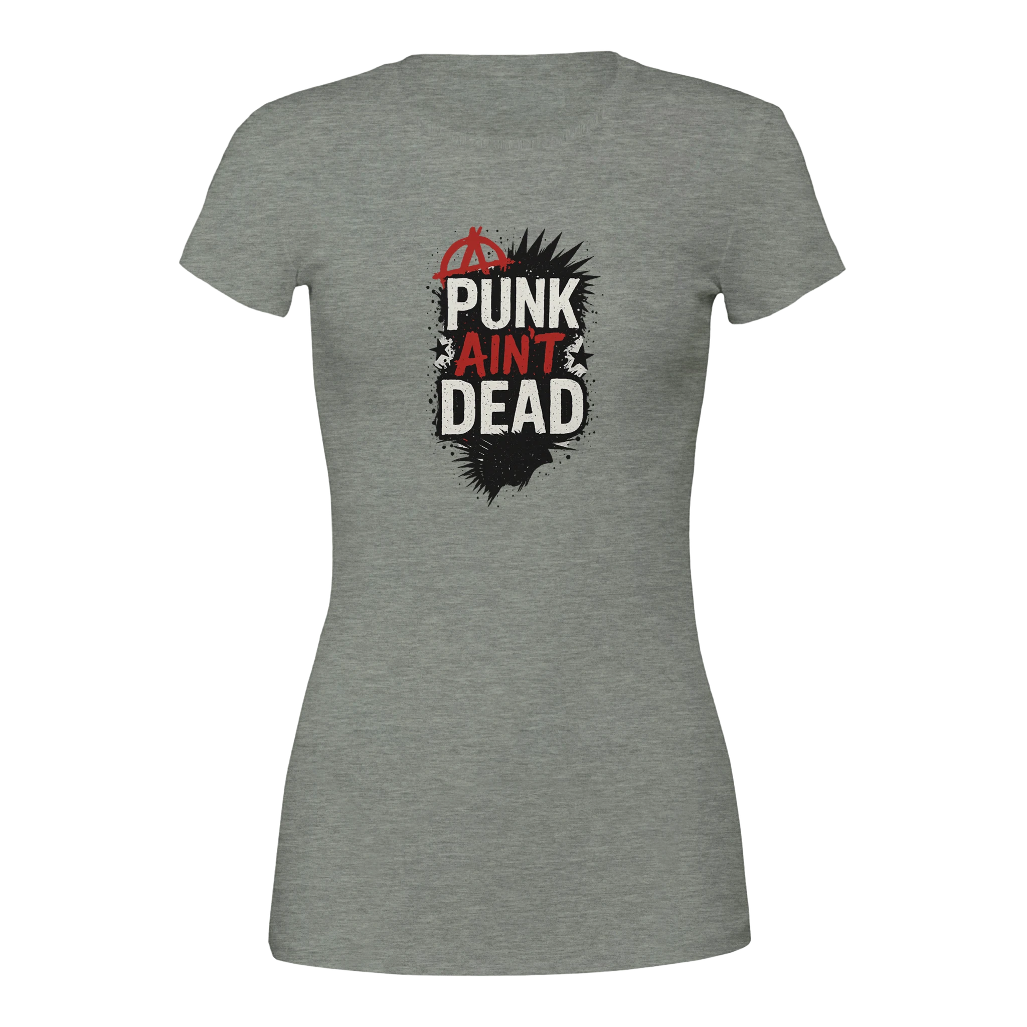 Premium Womens Crewneck T-shirt | Bella + Canvas 6004 Athletic Heather