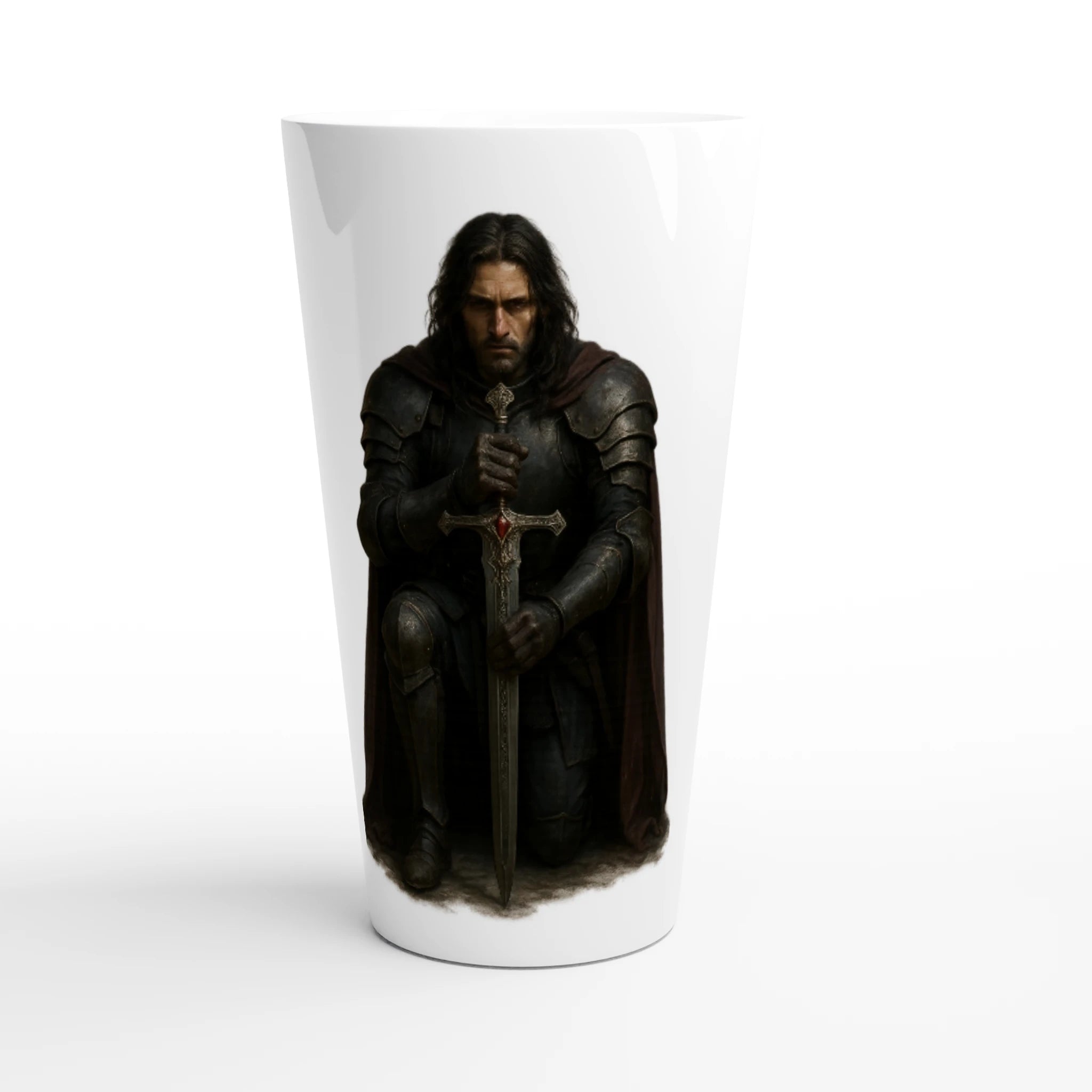 White Latte 17oz Ceramic Mug