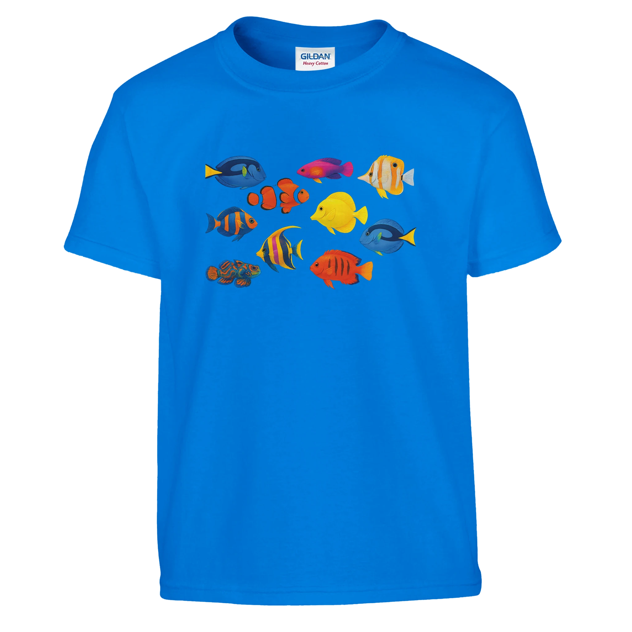 Classic Kids Crewneck T-shirt | Gildan® 5000B Royal