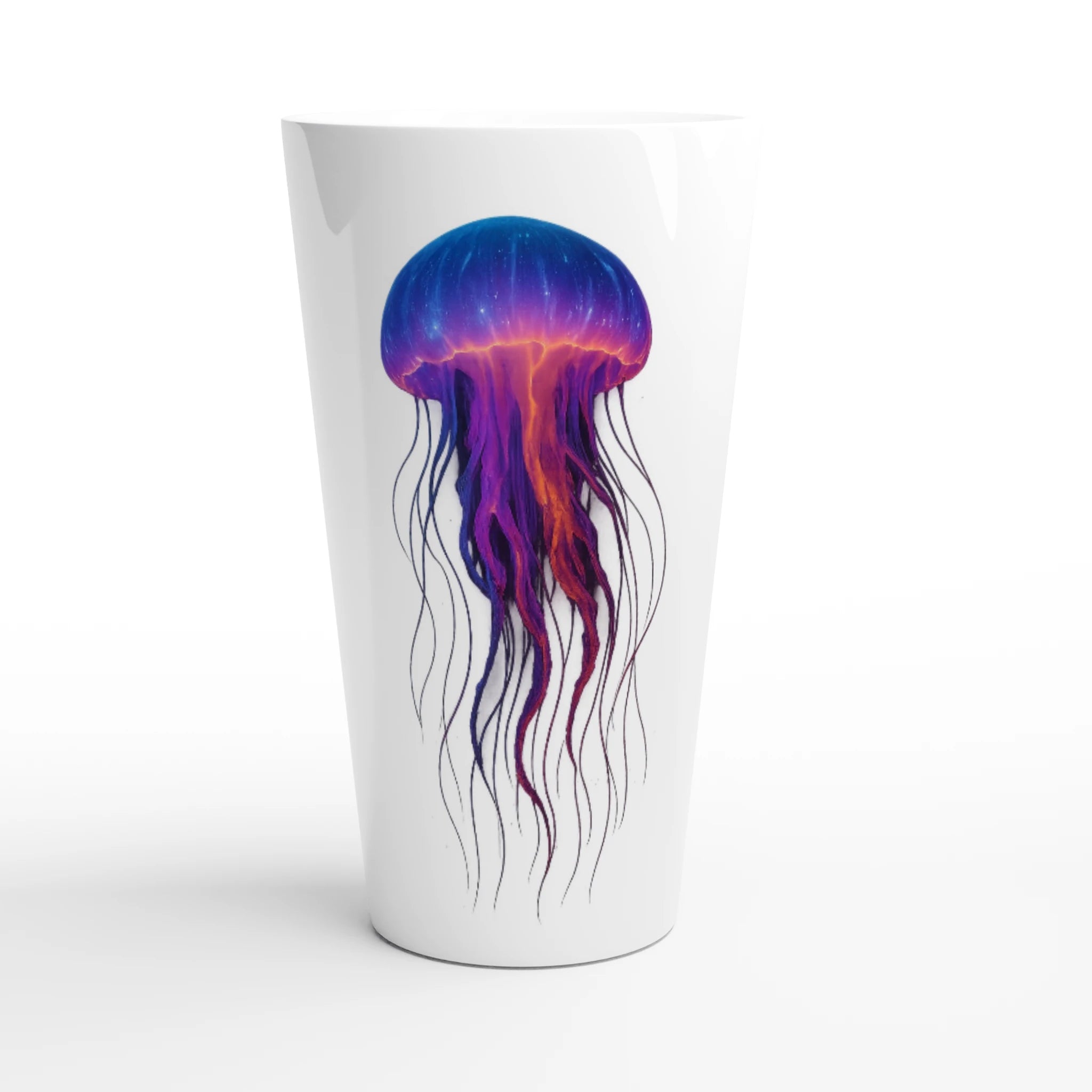 White Latte 17oz Ceramic Mug