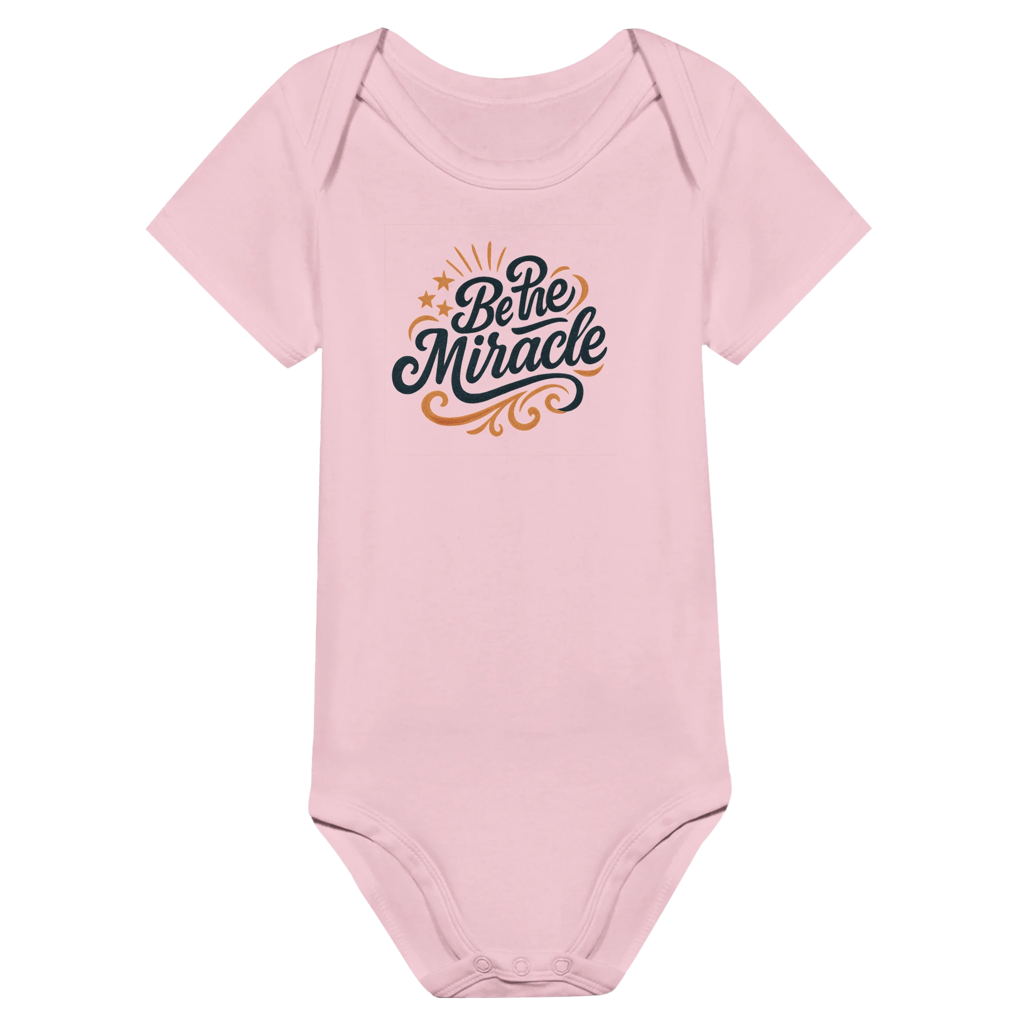 Classic Baby Short Sleeve Bodysuit Pink