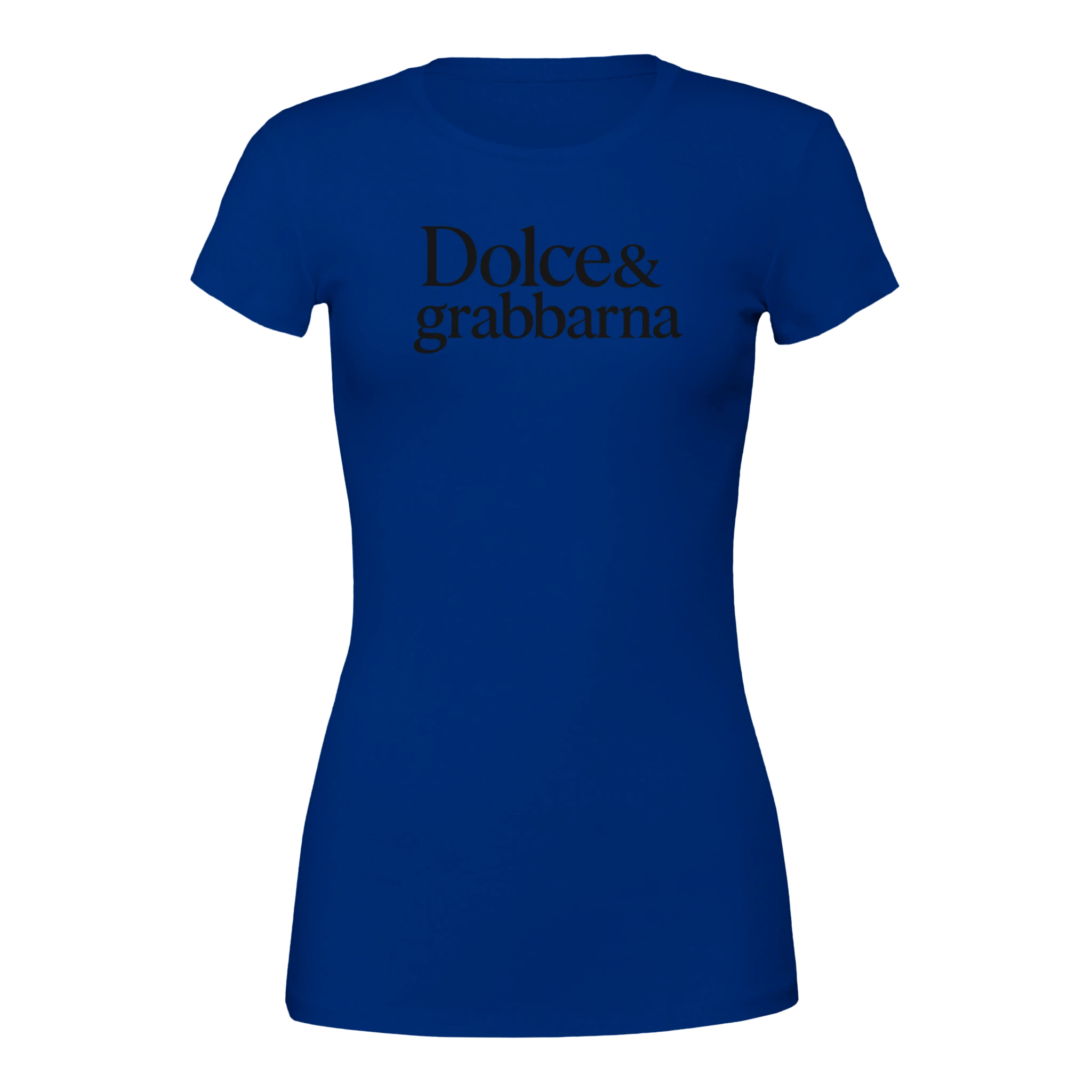 Premium Womens Crewneck T-shirt | Bella + Canvas 6004 True Royal